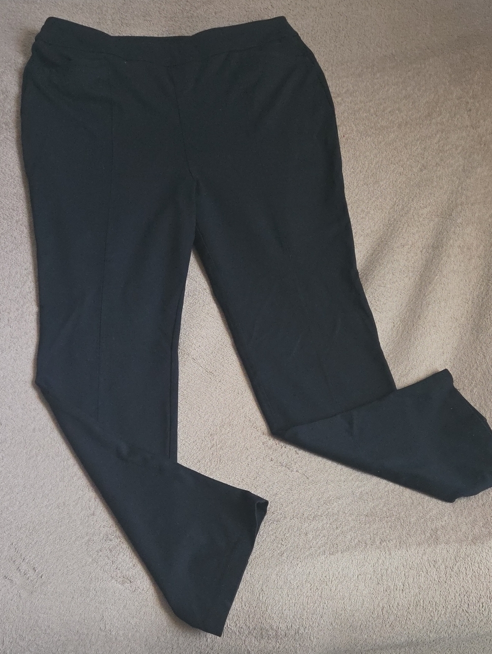 Cato Black Straight Leg Pullon Pants